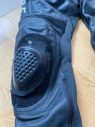 Traje moto cuero Armure