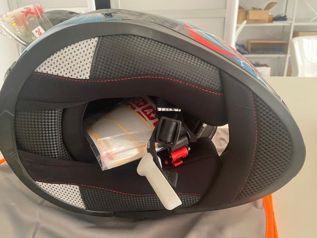 Casco integral Apex Venomous con visera oscura new