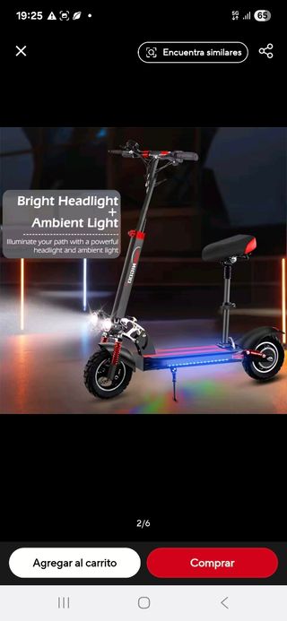 Patinete eléctrico Sunnigo - 800w