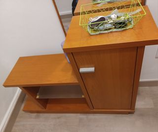Mueble espejo tocador madera