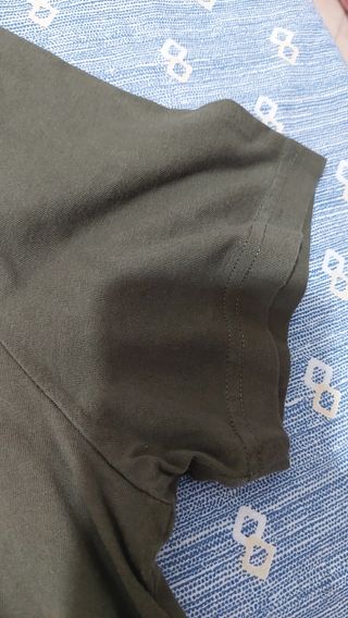 T-shirt K-Way Uomo Verde Oliva Tg XL