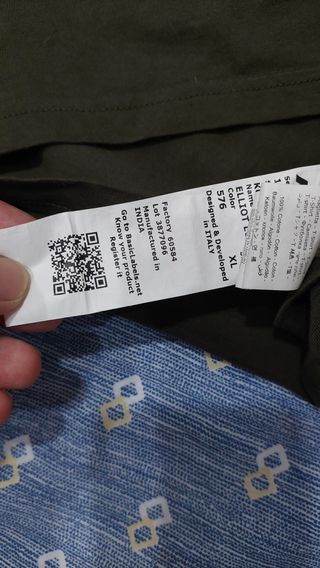 T-shirt K-Way Uomo Verde Oliva Tg XL