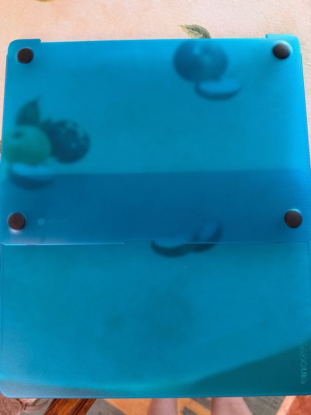 Funda MacBook 12" turquesa