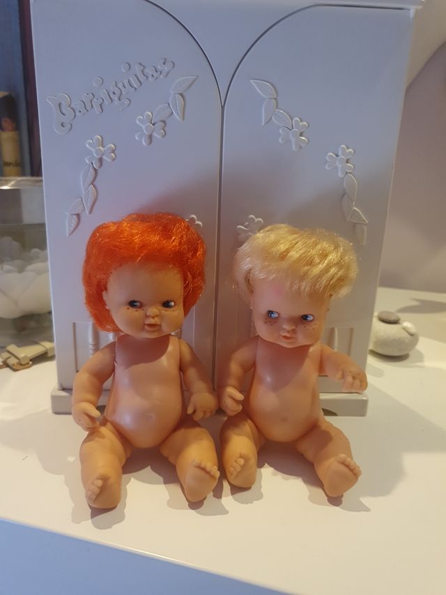 2 Muñecas Barriguitas años 80