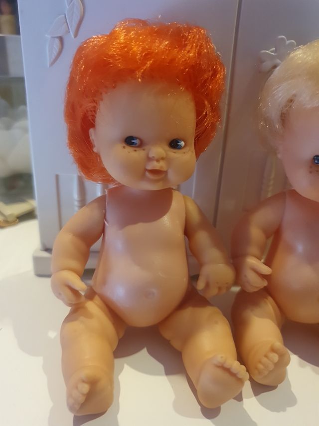 2 Muñecas Barriguitas años 80