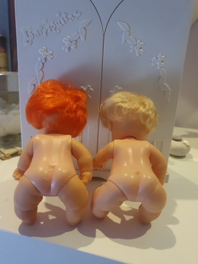 2 Muñecas Barriguitas años 80