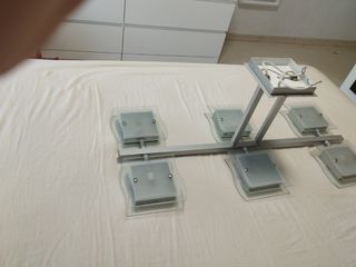 Lámpara moderna 6 luces
Lamparas apliques a juego