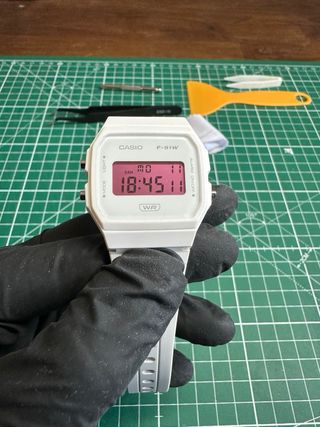 Casio F91W “Blossom” Custom Único MOD