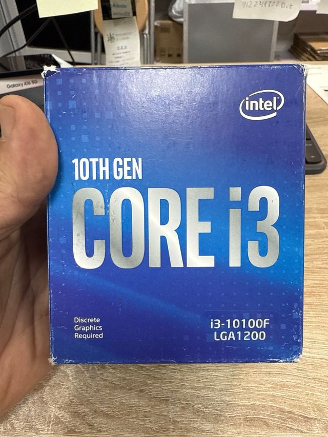 Processore Intel Core i3-10100F 3,6 GHz