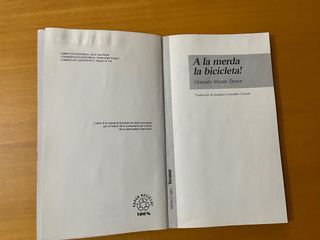 A la merda la bicicleta CATALÀ JUVENIL