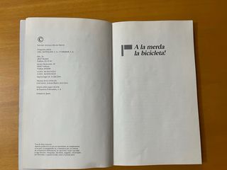 A la merda la bicicleta CATALÀ JUVENIL