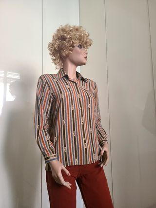 Camicia vintage seta anni '70
