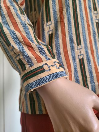 Camicia vintage seta anni '70