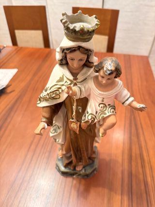 Virgen del Carmen antigua