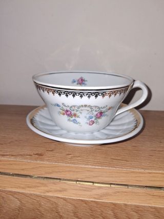 Taza porcelana Santa Clara 