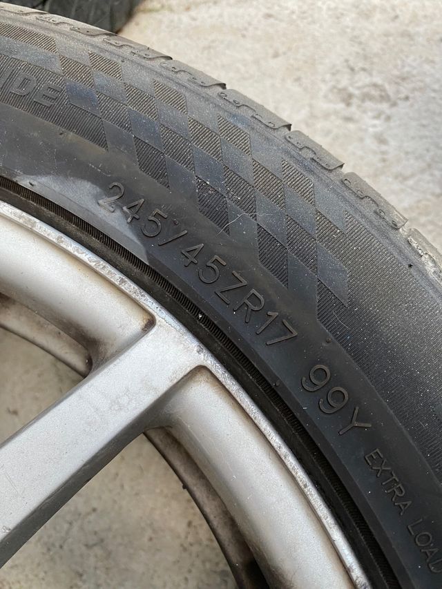 Llantas Audi 17" originales