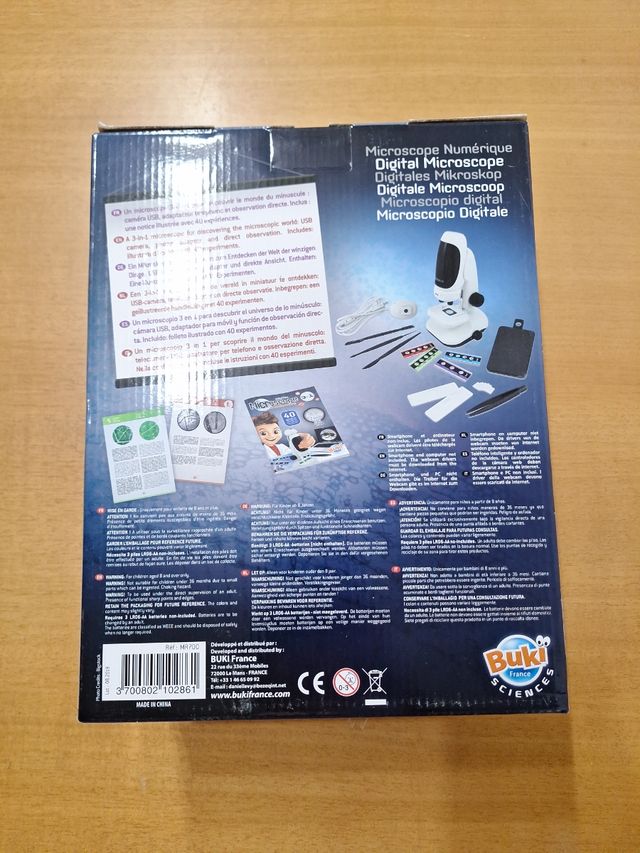 Microscopio Digital Buki 3 en 1