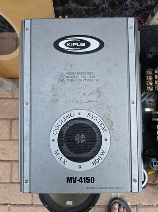 Equipo audio coche MTX