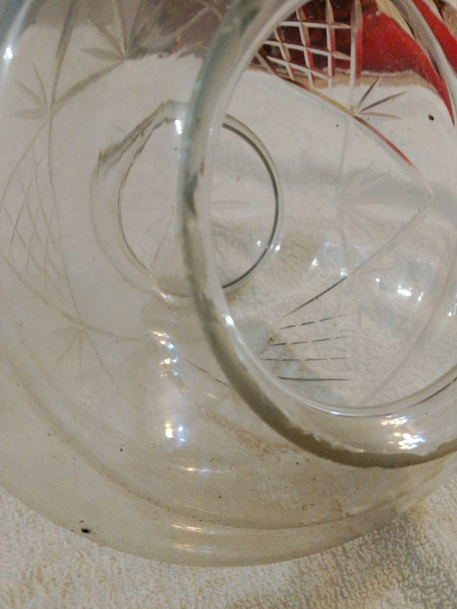 Lampara techo cristal - Globo