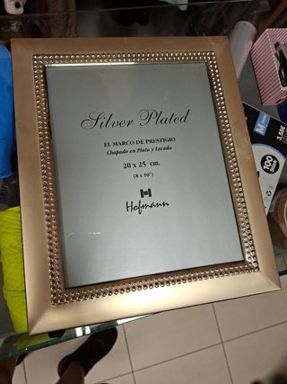 Marcos plata Hofmann (2 unid)