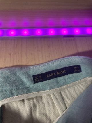 Mini Falda Zara - Verde Agua