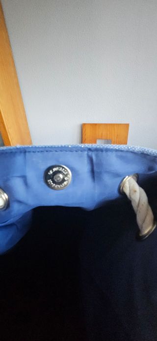 Mochila saco vaquera azul