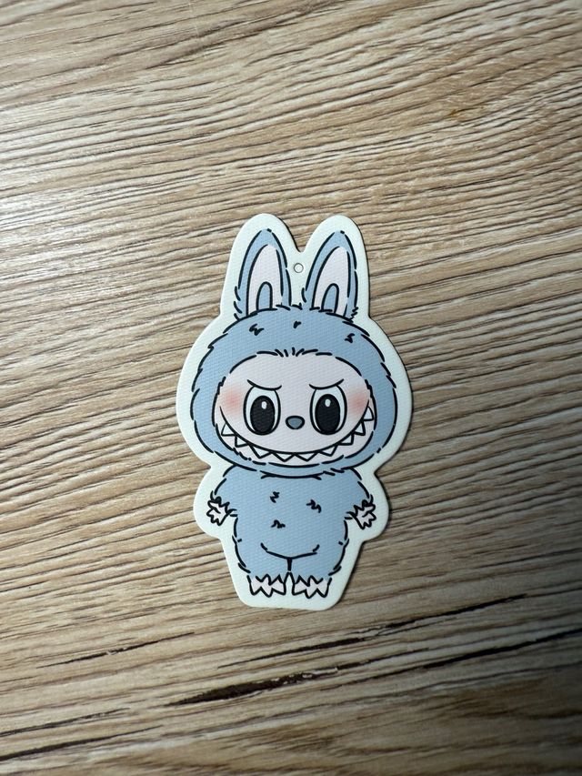 Portachiavi verde originale Labubu