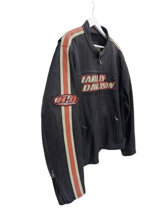 CHAQUETA DE CUERO HARLEY DAVIDSON TALLA 2XL