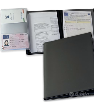 Portadocumenti auto - 2 ante