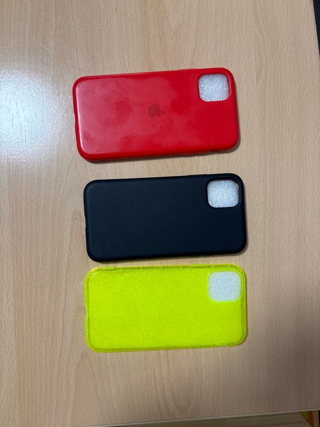 Fundas iPhone 11 - 3 unidades