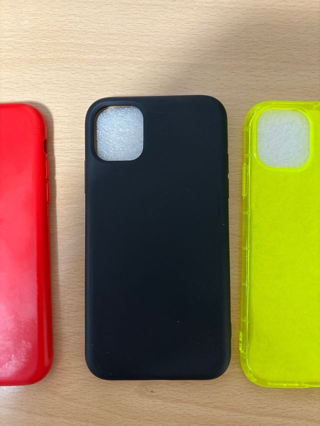 Fundas iPhone 11 - 3 unidades