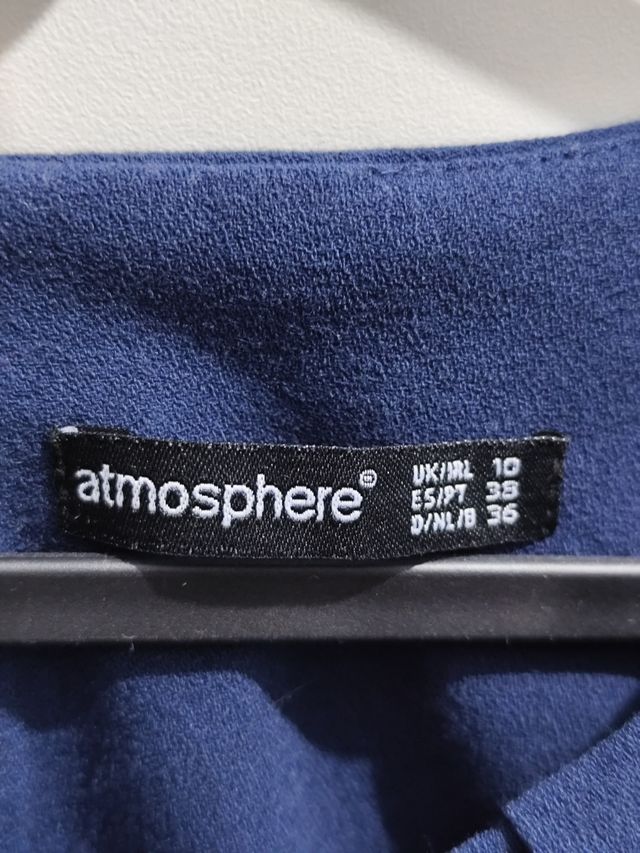 Vestido Atmosphere azul talla S