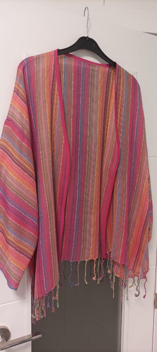 Kimono rayas multicolor 
