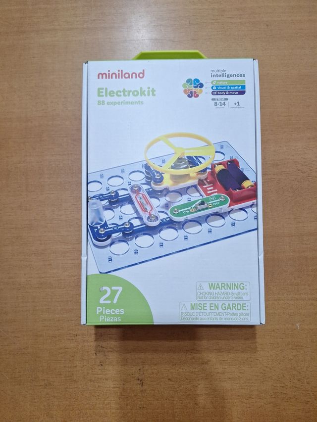 Miniland Electrokit - 88 experimentos