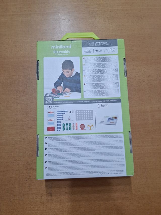 Miniland Electrokit - 88 experimentos