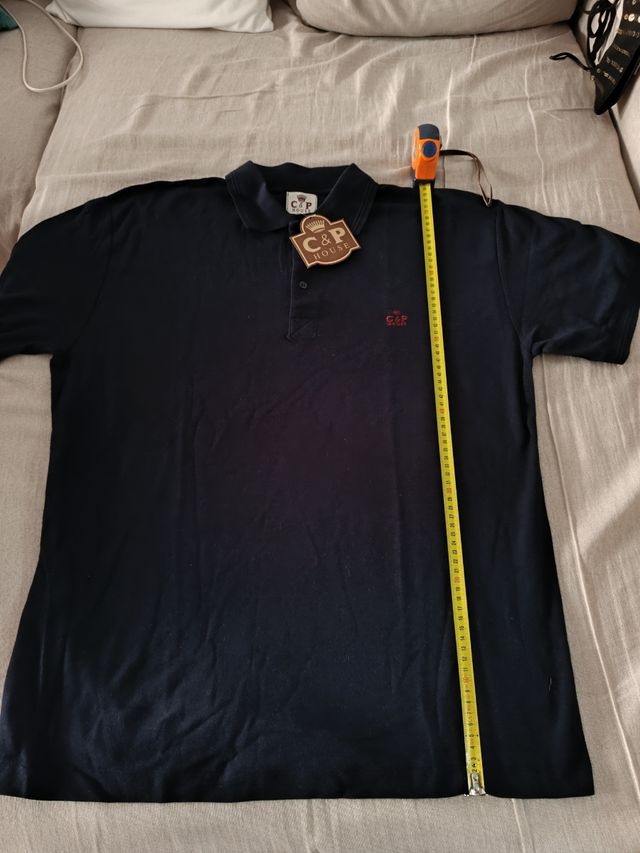 Polo C&P House negro XXL