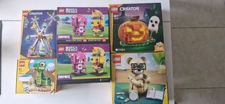Lote LEGO  GWP Creator & BrickHeadz