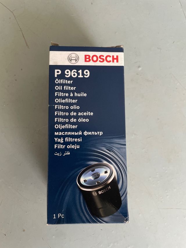 Filtro aceite Bosch P9619 - Audi A4 1.9