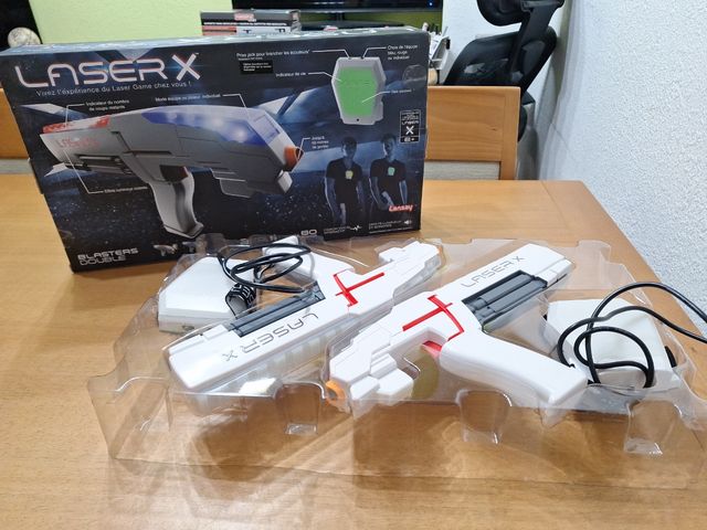 Laser X: 2 pistolas láser