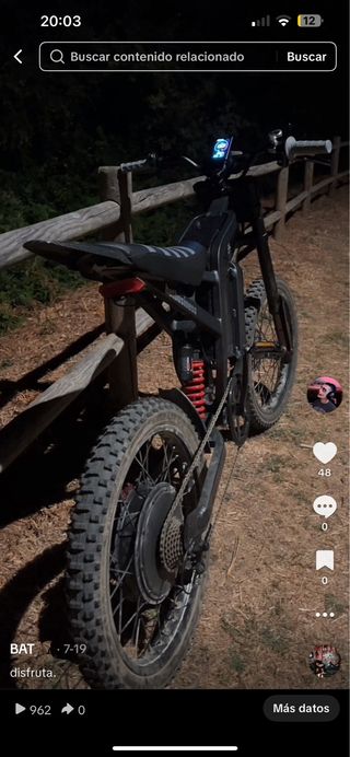 Moto electrica con pedales (ebike)