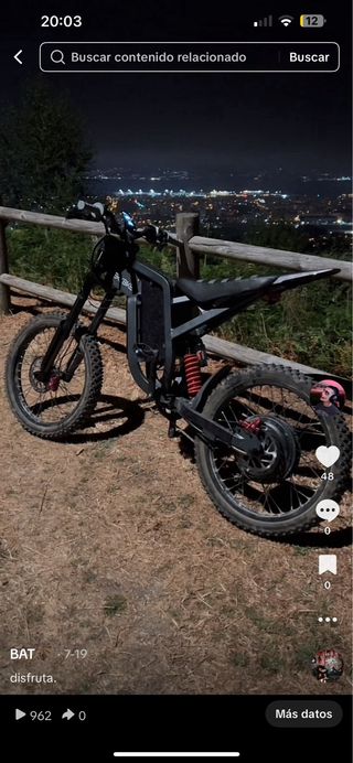 Moto electrica con pedales (ebike)