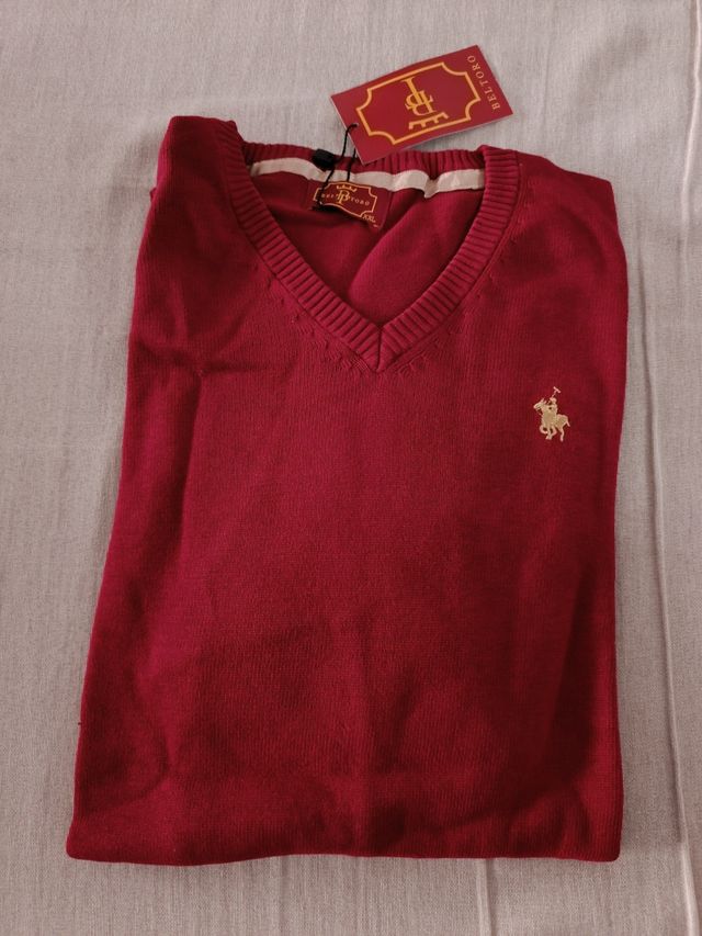 Jersey Beltoro burdeos XXL - Hombre