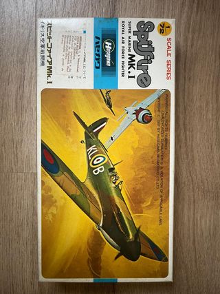 Avion Spitfire Mk I 1/72 Hasegawa