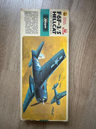 Maqueta avión F6F-3/5 Hellcat 1/72