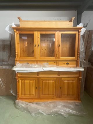 Vitrina madera maciza pino