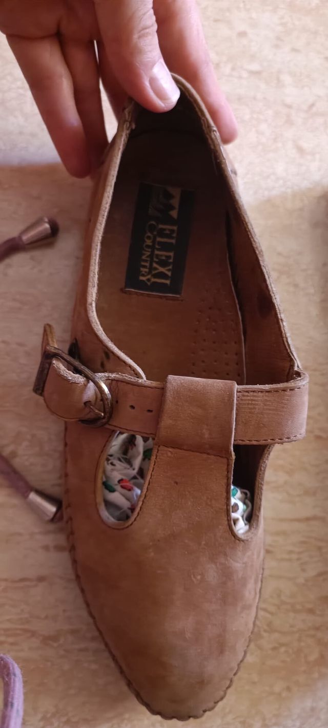 Zapatos marrones mujer - Talla 38