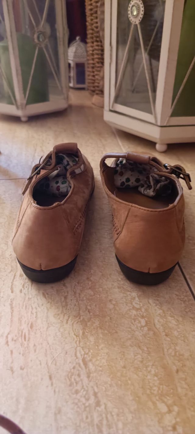 Zapatos marrones mujer - Talla 38