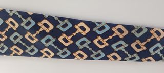 Cravatta Gucci vintage | beige, blu