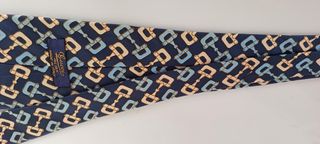 Cravatta Gucci vintage | beige, blu