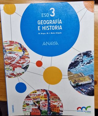 Libros de Texto Geografía e Historia 1º y 3º ESO.